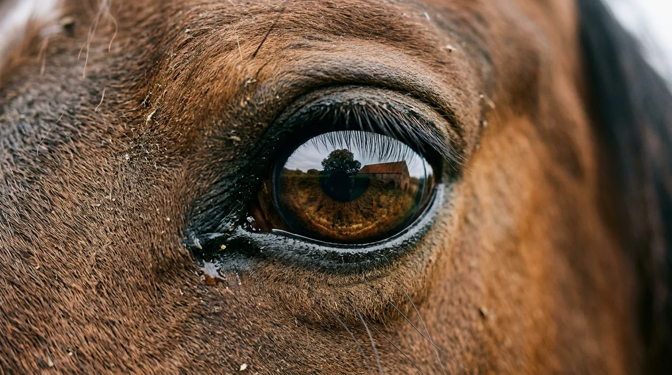 Un regard de cheval, Écurie Sauvagnat, Vaugneray